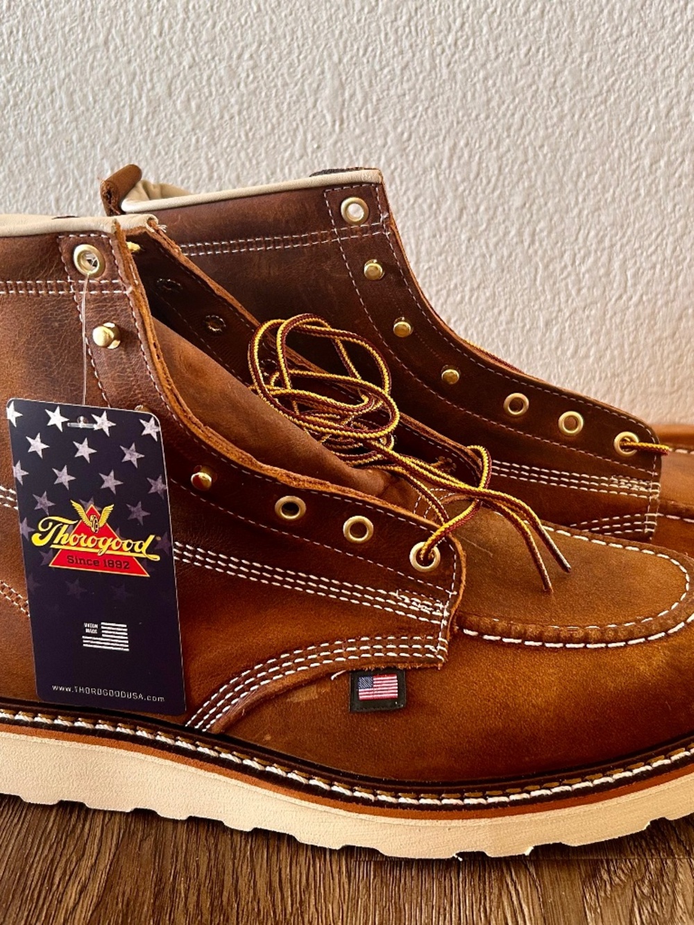 THOROGOOD MEN'S 6" AMERICAN HERITAGE STEEL TOE